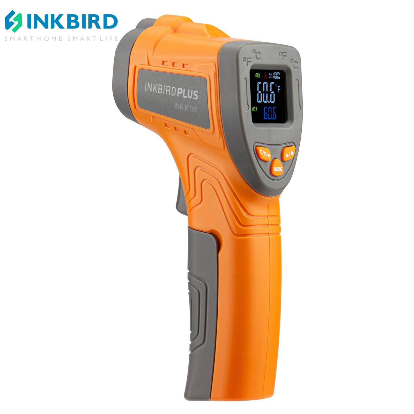 Industrial Laser Temperature - Inkbird Laser Infrarood Thermometer INK-IFT01 Non-contact