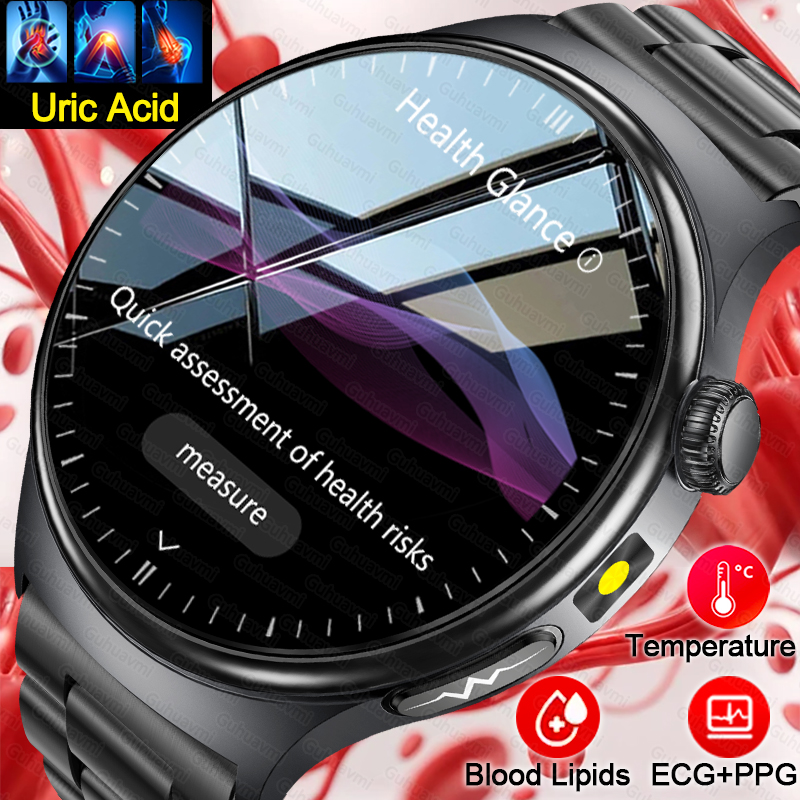 Industrial Laser Temperature - Nieuwe Nauwkeurige ECG Smartwatch Bloedlipiden Vijf