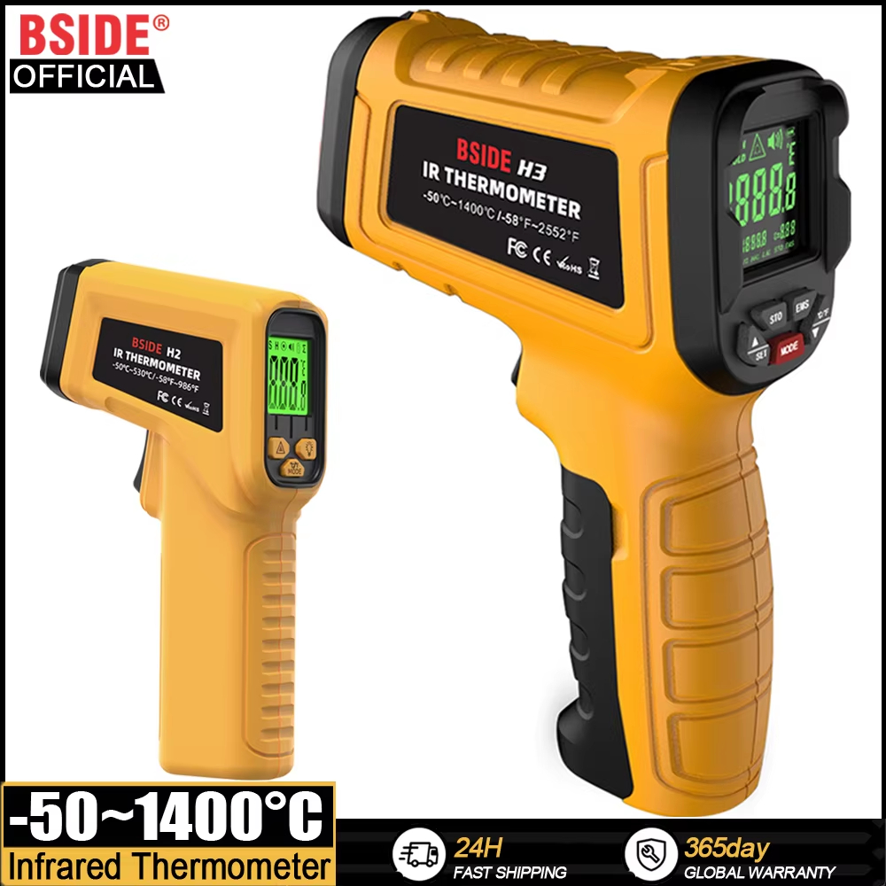 Industrial Laser Thermometer - BSIDE Infraroodthermometer H2 -50 ~ 530