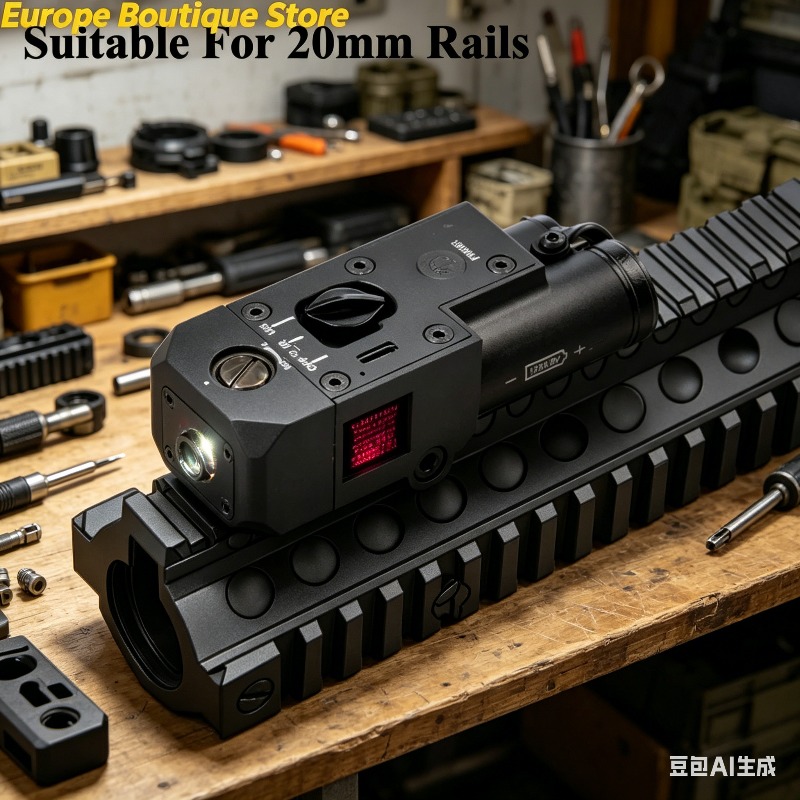 Industrial Laser Gun - WADSN CQBL Metal IR Gear Red