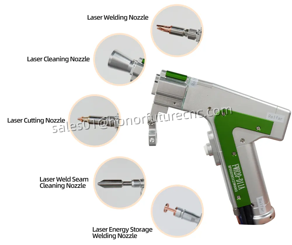 Industrial Laser Welding Machine Price - 5-in-1 draagbare industriële batterij laserlasmachine Raycus