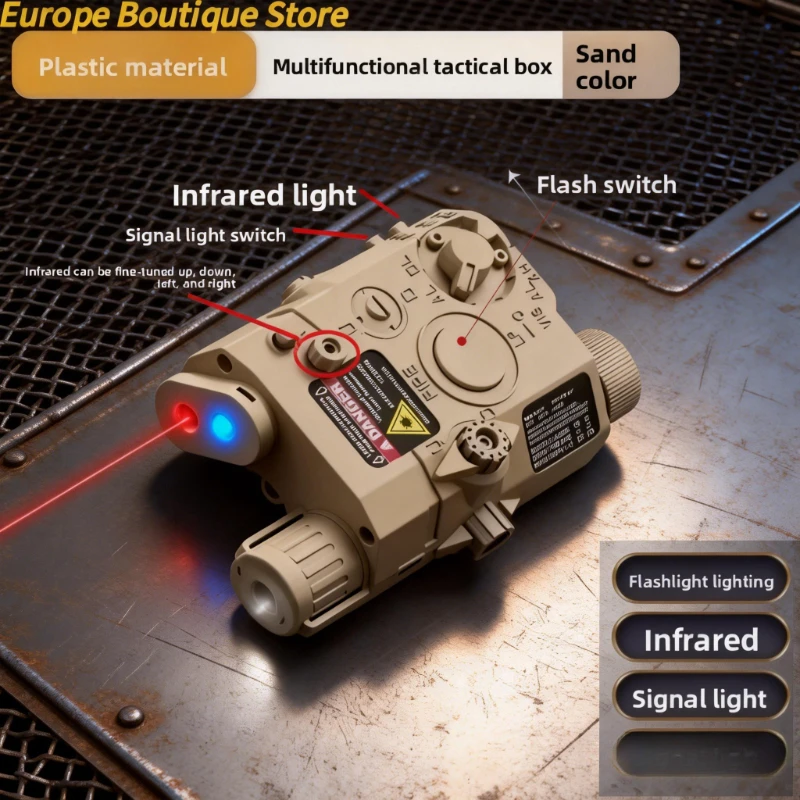Industrial Laser Gun - NIEUWE PEQ15 Laser Box Zaklamp Multifunctioneel: