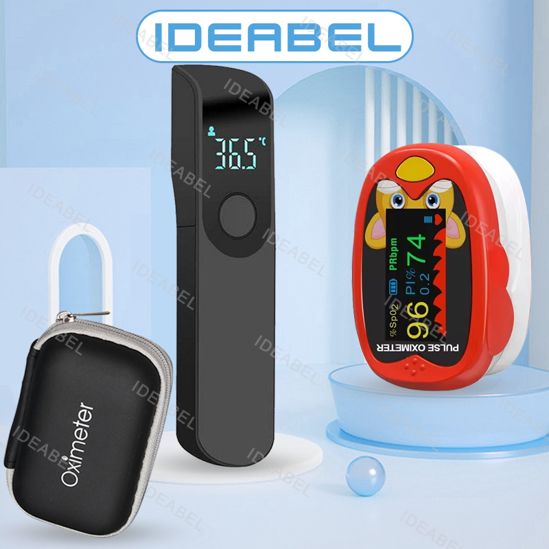 Industrial Laser Temperature - USB-oximeter Vinger Medische infrarood-voorhoofdthermometer Digitale contactloze