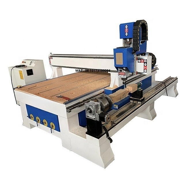 Cnc Router Machine - Fabriekslevering Hoge precisie houtbewerkingsgraveermachine Hout 4-assige