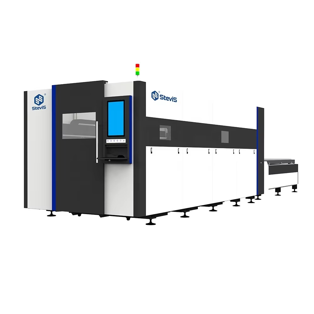 Industrial Laser Metal Cutter - Industriële 6000W Fiber Laser Cutter Machine