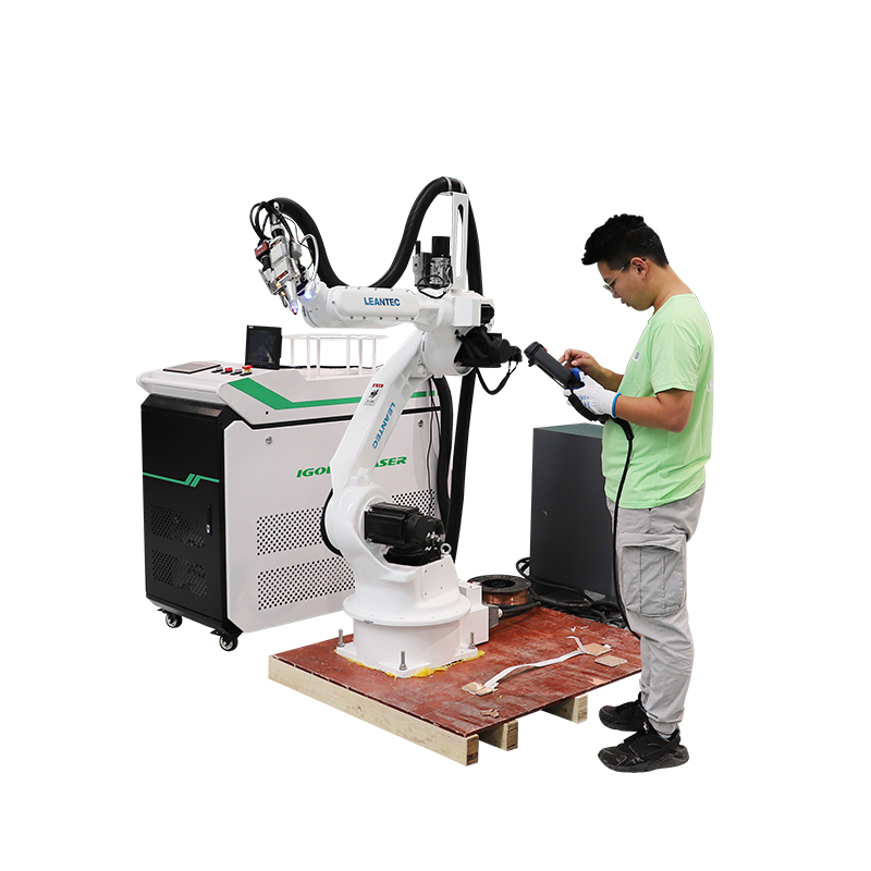 Industrial Laser Welding Machine Price - Zesassige industriële robotarm laser fiberlaser lasmachines