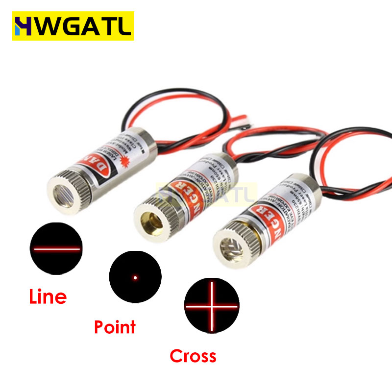 Industrial Laser Line - 650 nm 5 mW rood punt