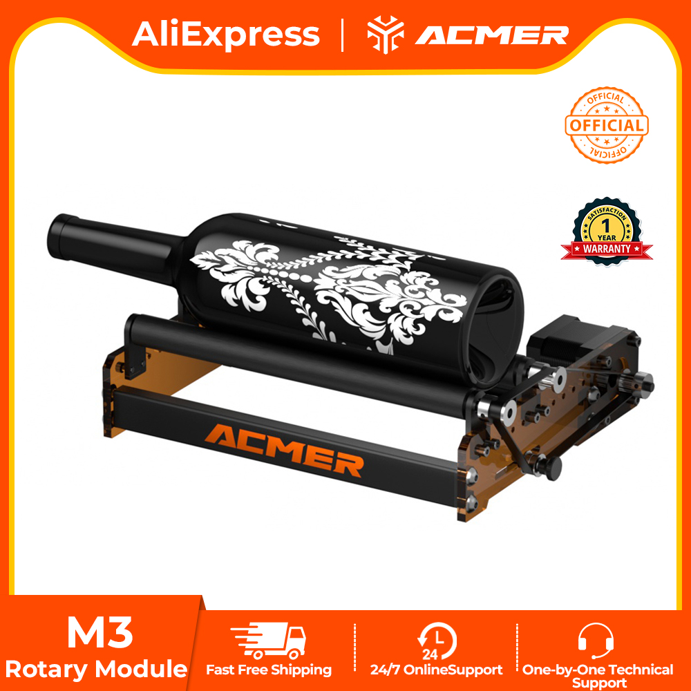 Industrial Laser Equipment - ACMER M3 Laser-roterende rol 360° °