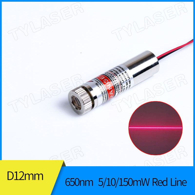 Industrial Laser Line - Focussable 12Mm 650nm Rode Laser Locator