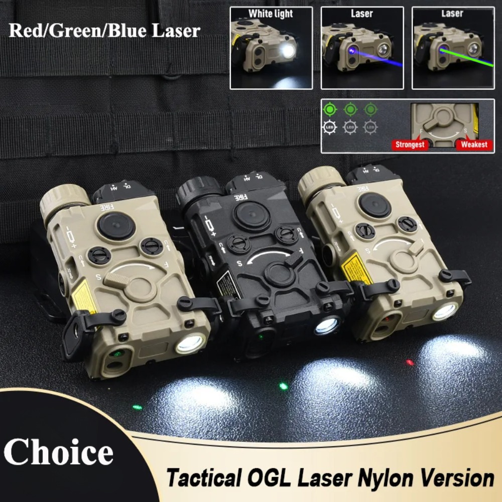 Industrial Laser Gun - Tactische OGL Nylon Plastic LED Zaklamp