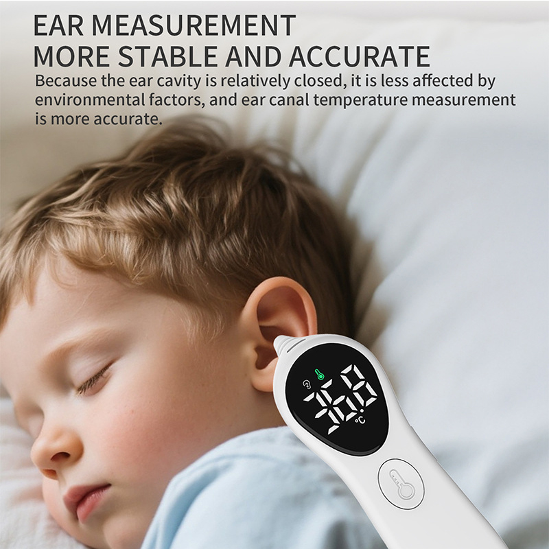 Oplaadbare medische oorthermom - Industrial Laser Temperature recensie en prijs