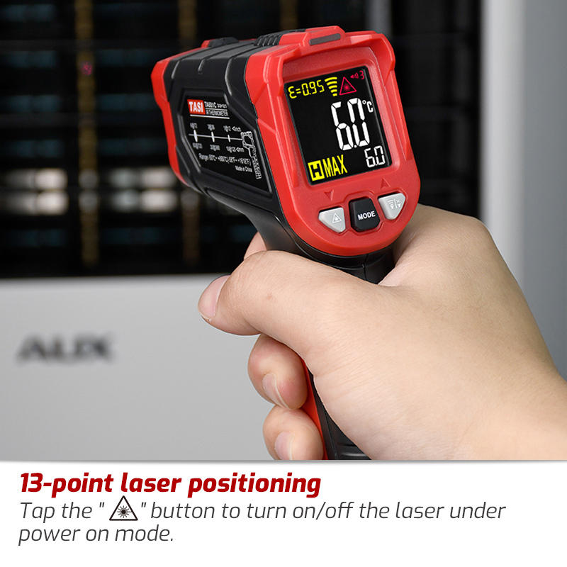 TA601A TA601B TA601C Infrarood - Industrial Laser Thermometer Gun recensie en prijs