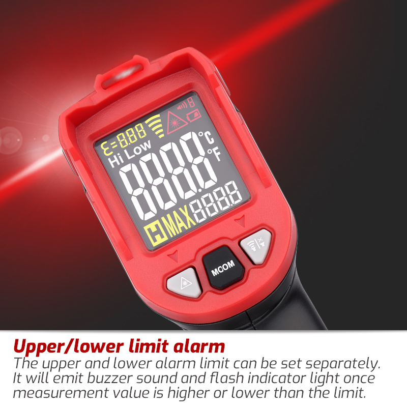 TA601A TA601B TA601C Infrarood - Industrial Laser Thermometer Gun recensie en prijs
