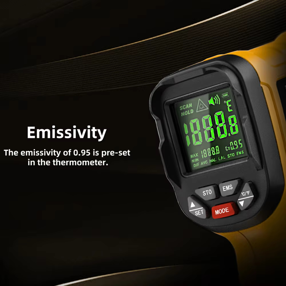 BSIDE Infraroodthermometer H2  - Industrial Laser Thermometer recensie en prijs