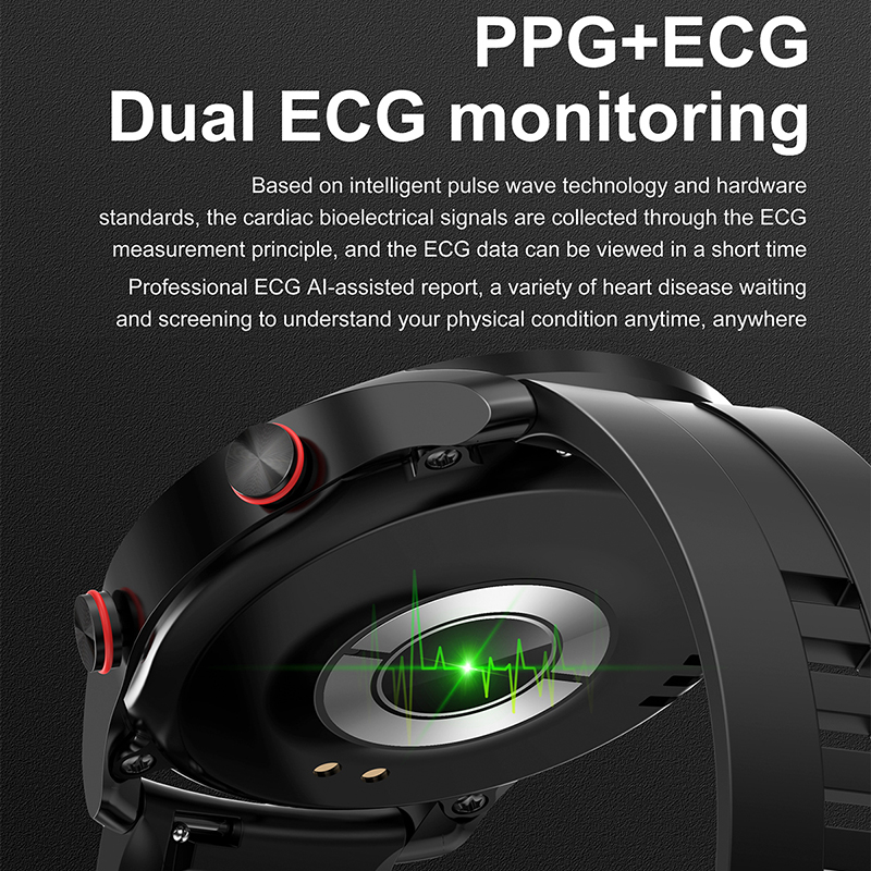 ECG + PPG Bluetooth Oproep Sma - Industrial Laser Temperature recensie en prijs
