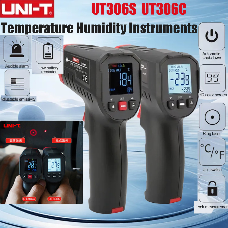 UNI-T UT306S UT306C Digitale T - Industrial Laser Temperature recensie en prijs