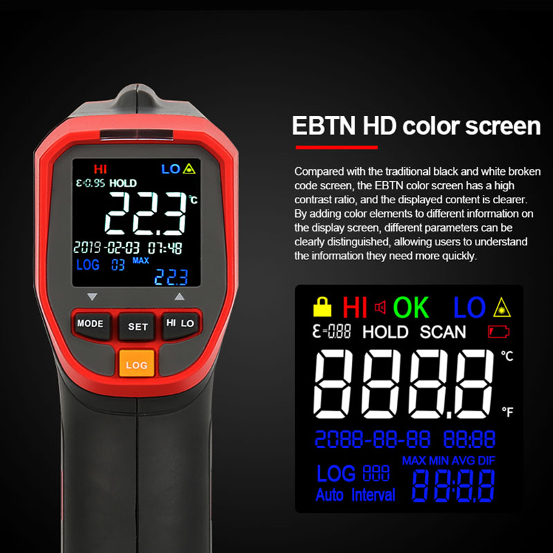 UNI-T Digitale Infraroodthermo - Industrial Laser Thermometer Gun recensie en prijs