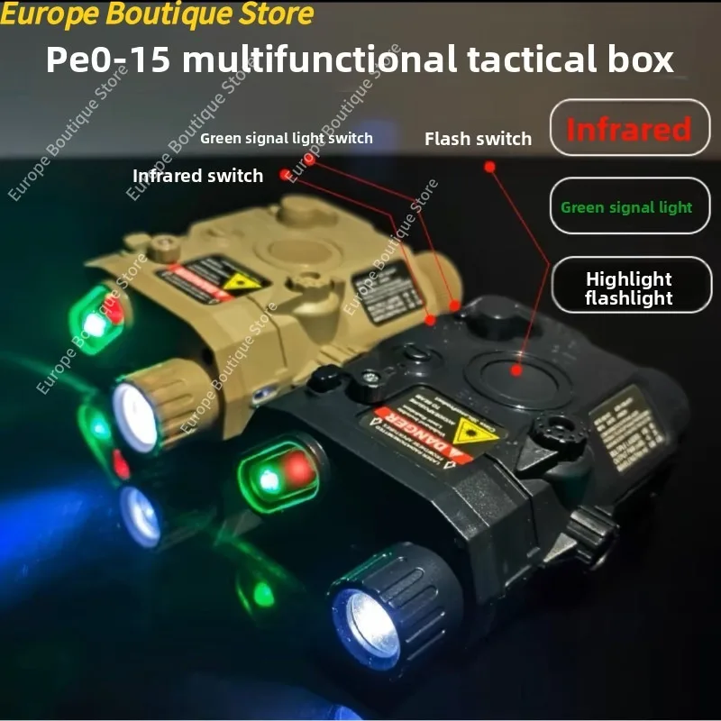 NIEUWE PEQ15 Laser Box Zaklamp - Industrial Laser Gun recensie en prijs