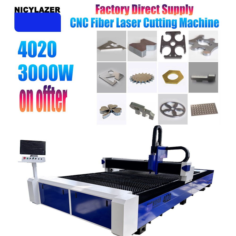 NICYLAZER CNC 3000W 4020 Fiber - Industrial Laser Metal Cutter recensie en prijs