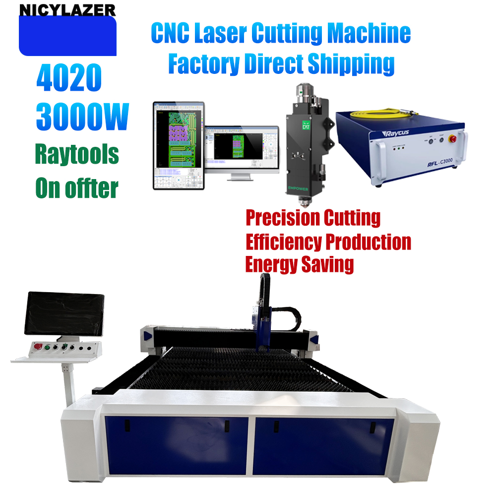 NICYLAZER CNC 3000W 4020 Fiber - Industrial Laser Metal Cutter recensie en prijs