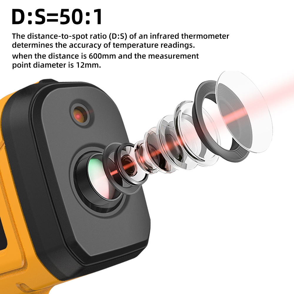 BSIDE -50 ~ 1400C Infraroodthe - Industrial Laser Temperature recensie en prijs