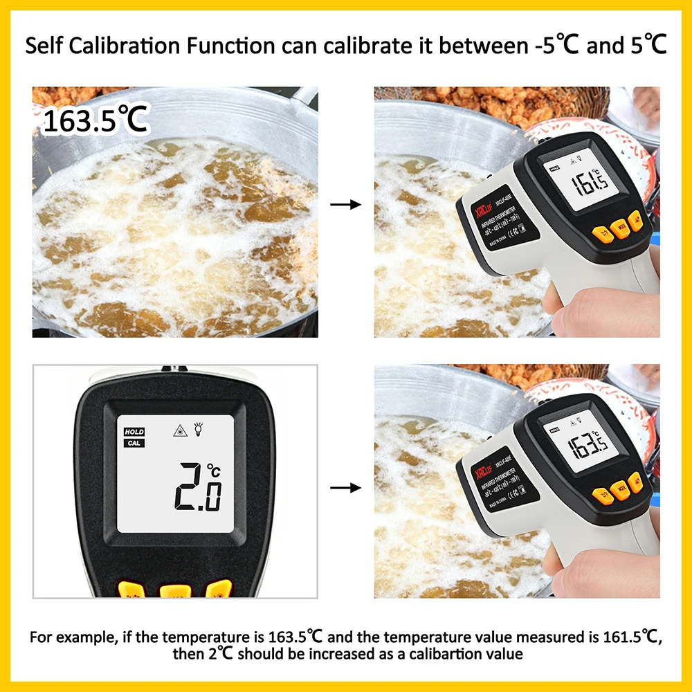 XRCLIF Infraroodthermometer Co - Industrial Laser Temperature recensie en prijs