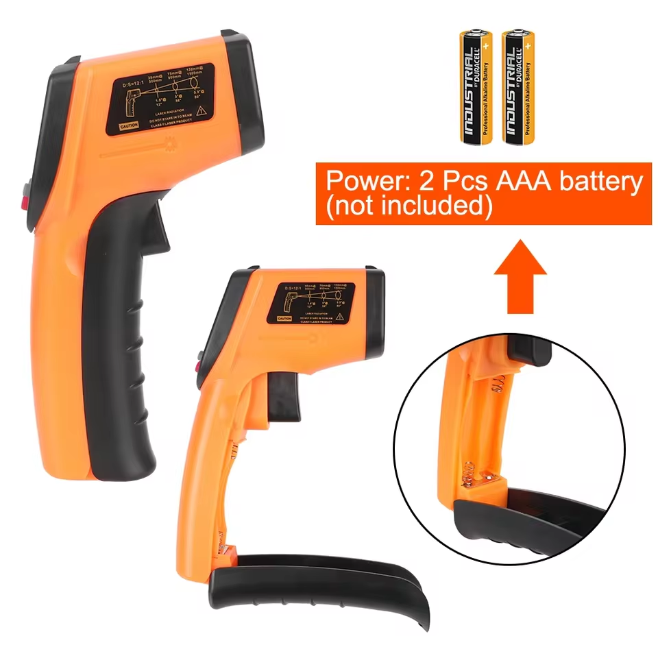 Nieuw T600 T600A digitaal infr - Industrial Laser Thermometer Gun recensie en prijs