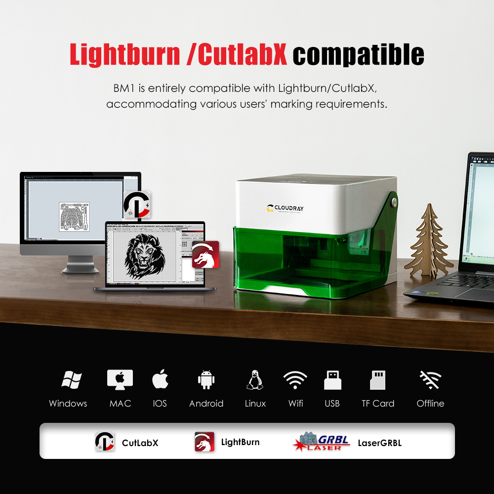 Cloudray 5000 mw CNC Mini Lase - Industrial Laser Equipment recensie en prijs