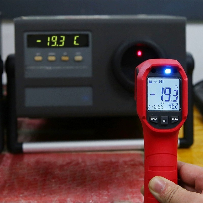 Dubbele laser-infraroodthermom - Industrial Laser Measuring Device recensie en prijs