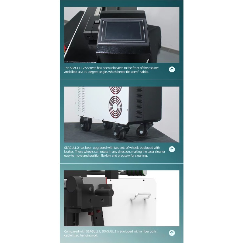 Draagbare Pulse Fiber 300W Las - Industrial Laser For Cleaning recensie en prijs