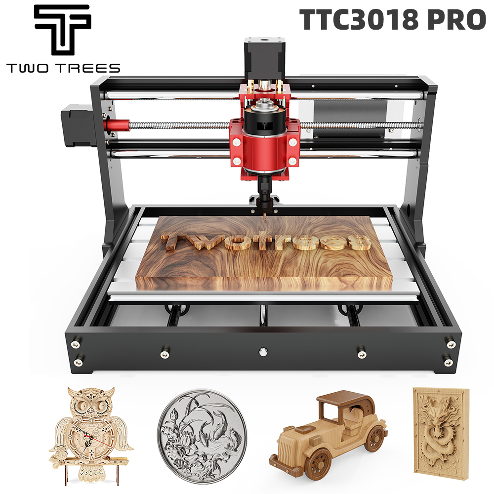 TWOTREES CNC-router TTC 3018 P - Industrial Laser Etching Machine recensie en prijs