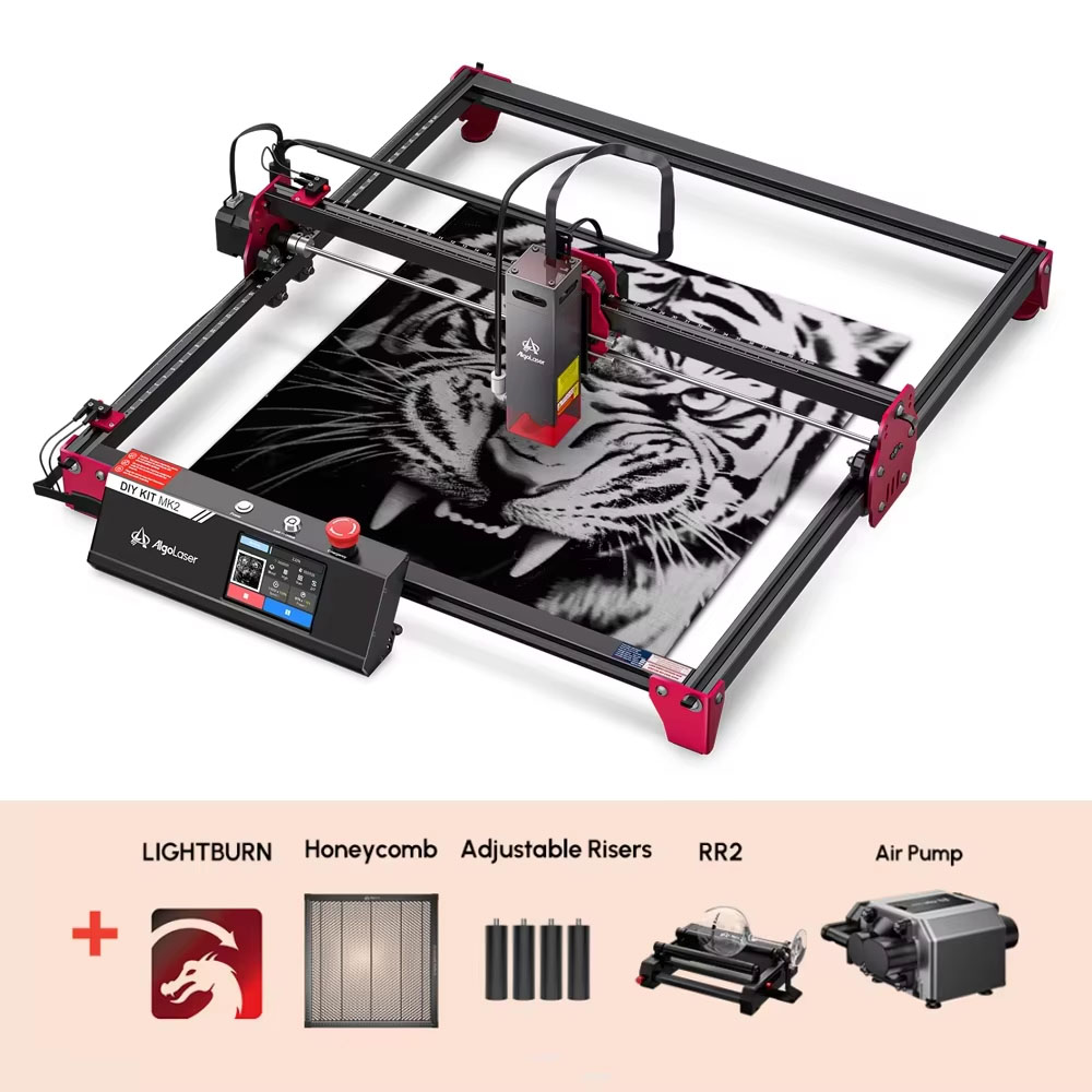 Algolaser DIY KIT MK2 40*43cm  - Industrial Laser Equipment recensie en prijs