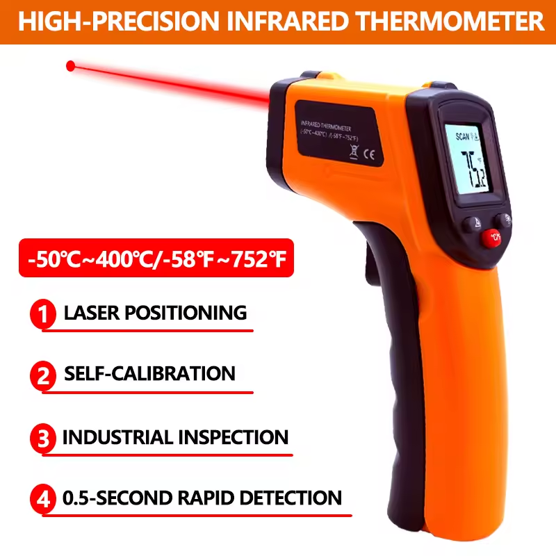 Handheld infraroodthermometer  - Industrial Laser Thermometer Gun recensie en prijs