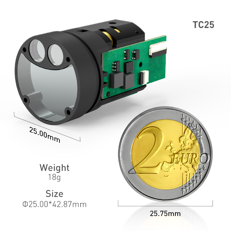 Lichtgewicht 1000m nachtzicht  - Industrial Laser Measuring Device recensie en prijs